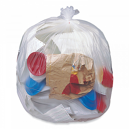 Eco Strong Plus Can Liners, 40 gal, 14 mic, 40