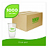 GreenStripe PLA Cold Cups, 32 oz, Plastic, Clear, 1,000/Carton (EPCC32GS)