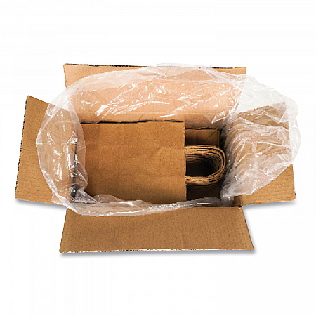 Kraft Paper Bags, Rope Handles, 8