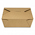 Reclosable Kraft Take-Out Box, 48 oz, 6.93 x 5.62 x 2.4, Brown, Paper, 300/Carton (PAPERBOX8)
