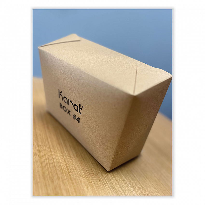 Reclosable Kraft Take-Out Box, 110 oz, 8.93 x 6.65 x 3.5, Brown, Paper, 160/Carton (PAPERBOX4)