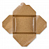 Reclosable Kraft Take-Out Box, 48 oz, 6.93 x 5.62 x 2.4, Brown, Paper, 300/Carton (PAPERBOX8)