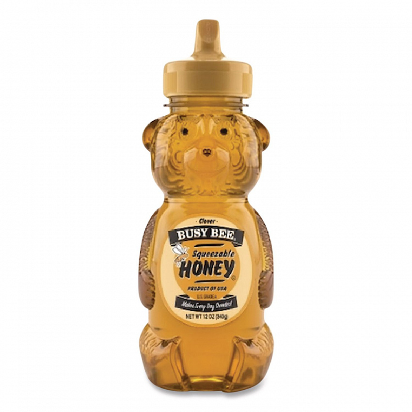 Clover Honey, 12 oz Bottle, 12/Carton (BB1002)