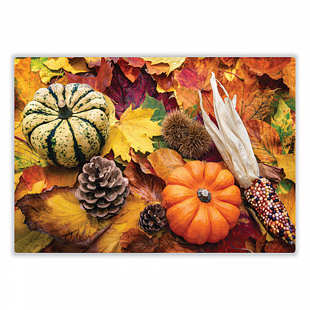 Placemats, Three Autumn Days Photo Designs, Smooth Surface, Straight Edges, 14