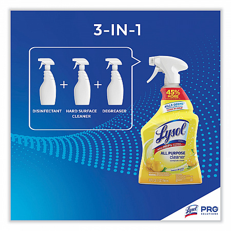 Ready-to-Use All-Purpose Cleaner, Lemon Breeze Scent, 32 oz Spray Bottle (75352EA)