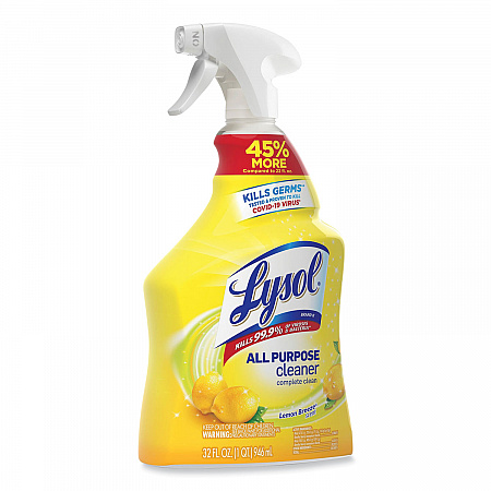 Ready-to-Use All-Purpose Cleaner, Lemon Breeze Scent, 32 oz Spray Bottle (75352EA)