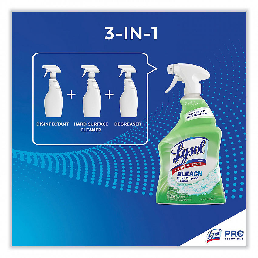 Multi-Purpose Cleaner with Bleach, 32 oz Spray Bottle (78914)
