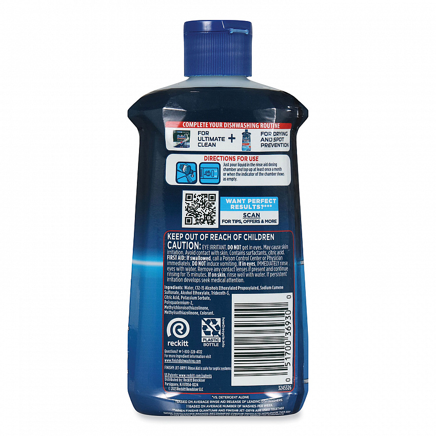 Jet-Dry Rinse Agent, 8.45 oz Bottle (75713)