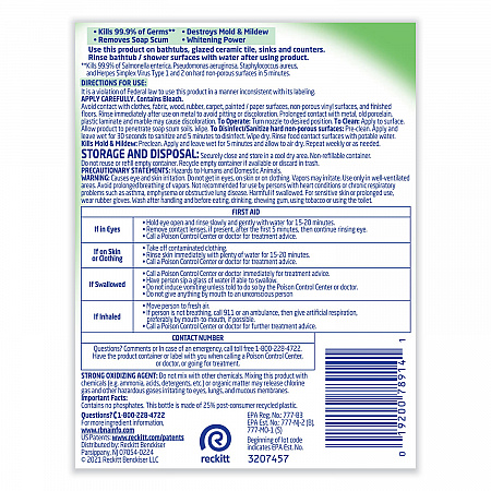 Multi-Purpose Cleaner with Bleach, 32 oz Spray Bottle (78914)
