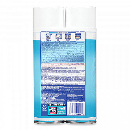 Disinfectant Spray, Crisp Linen Scent, 19 oz Aerosol Spray, 2/Pack, 4 Packs/Carton (99608CT)