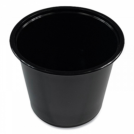 Souffle/Portion Cups, 5.5 oz, Plastic, Black, 2,500/Carton (PRTN55BL)