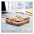 ClearSeal Hinged-Lid Plastic Containers, 9.3 x 8.83 x 3, Clear, 200/Carton (PET95PST1)