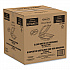 ClearSeal Hinged-Lid Plastic Containers, 9.3 x 8.83 x 3, Clear, 200/Carton (PET95PST1)