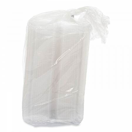 StayLock Clear Hinged Lid Containers, 4.5