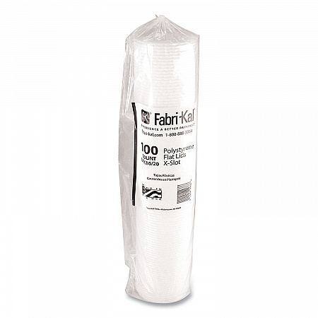 RK Cup Lids, Fits 16 oz to 20 oz Cold Cups, Plastic, Translucent, 1,000/Carton (LRK1620)