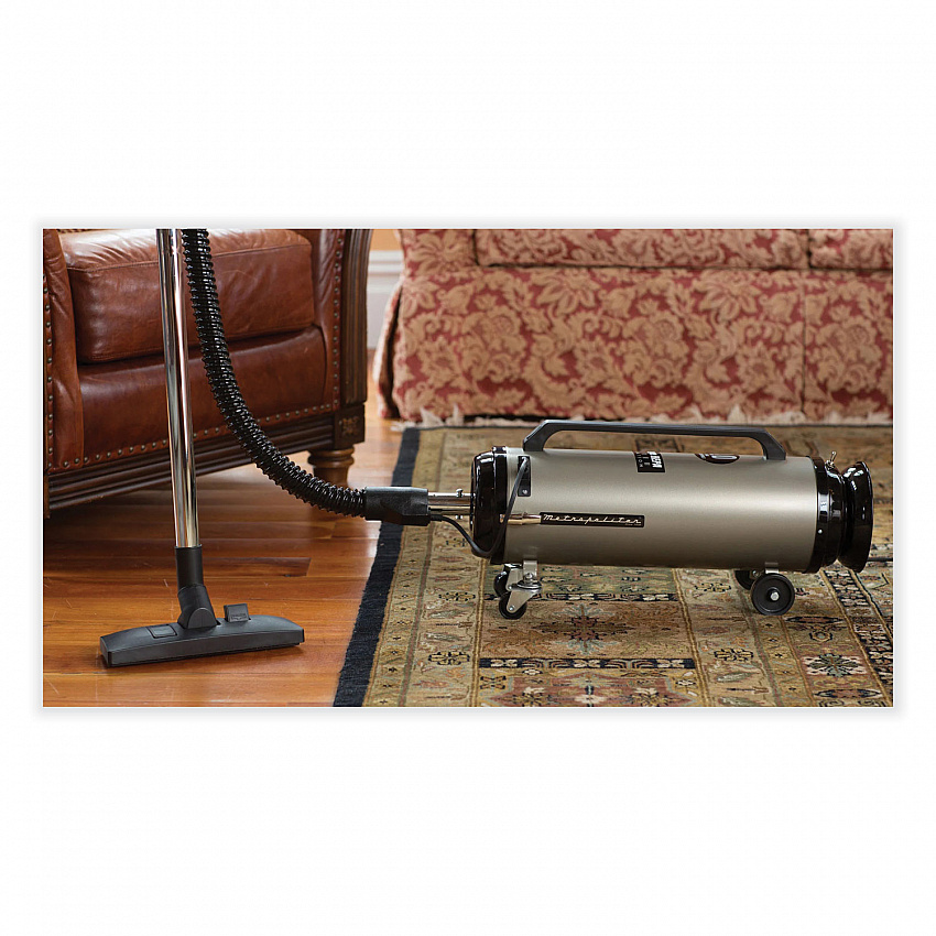 Metropolitan Professionals Canister Vacuum, 11.25 A Current, Black (104577942)