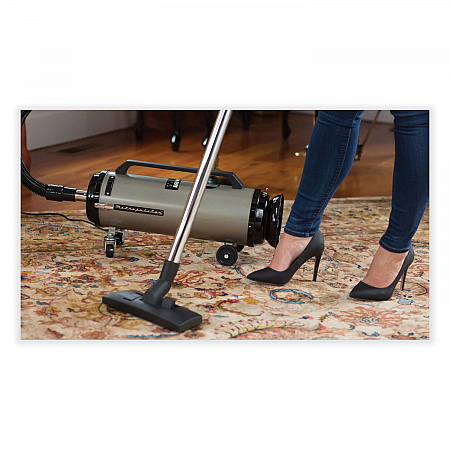 Metropolitan Professionals Canister Vacuum, 11.25 A Current, Black (104577942)
