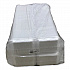 Meat Trays, #4D, 9.47 x 7.12 x 1.32, White, Foam, 500/Carton (4DWH)