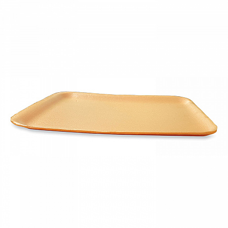 Meat Trays, 13.81 x 9.25 x 2.7, Yellow, Foam, 100/Carton (1014YEL)