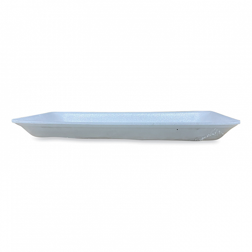Meat Trays, #15P, 14.44 x 7.88 x 1.37, White, Foam, 200/Carton (15PWH)
