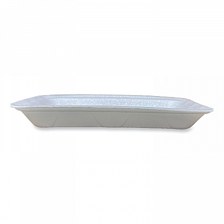Meat Trays, #4D, 9.47 x 7.12 x 1.32, White, Foam, 500/Carton (4DWH)