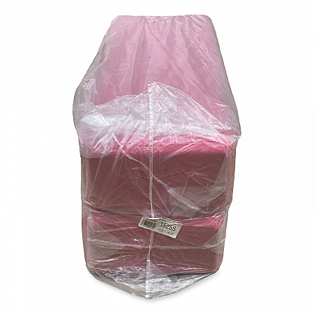 Meat Trays, #1525, 14.5 x 8 x 0.75, Pink, Foam, 250/Carton (1525PINK)