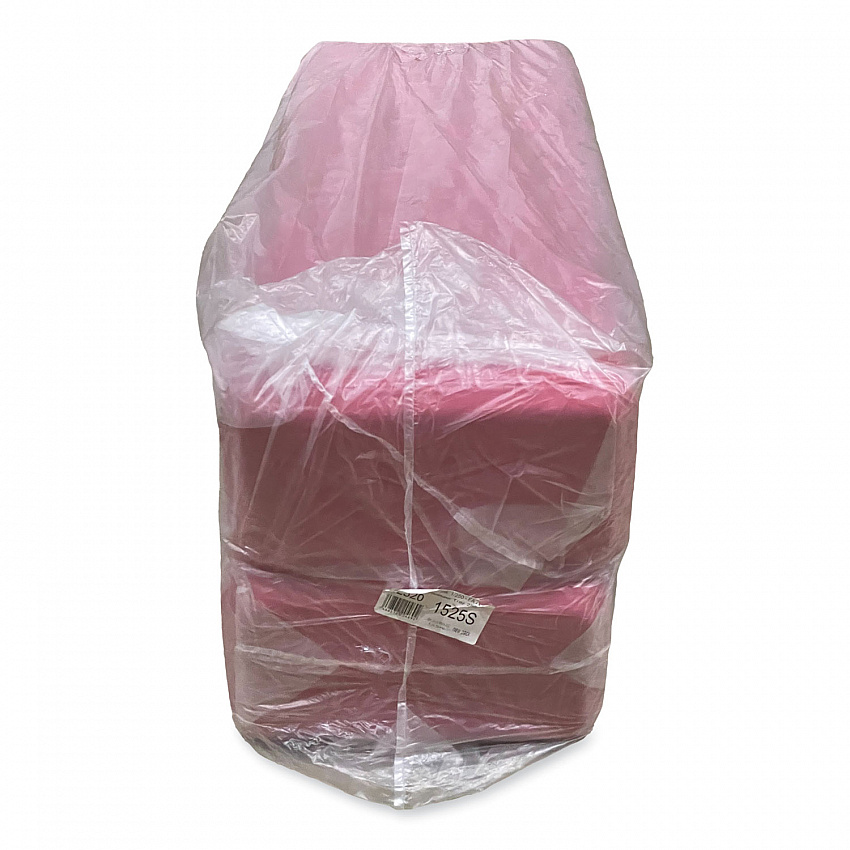 Meat Trays, #1525, 14.5 x 8 x 0.75, Pink, Foam, 250/Carton (1525PINK)