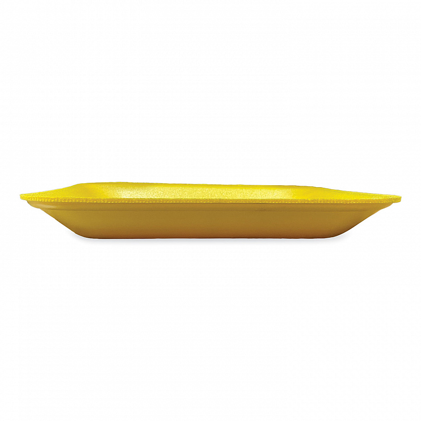 Meat Trays, #8P, 10.8 x 8.82 x 1.5, Yellow, Foam, 200/Carton (8PYEL)