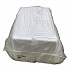 Meat Trays, #2, 8.5 x 6.03 x 1.11, White, Foam, 500/Carton (2WH)