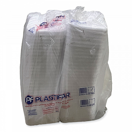 Meat Trays, #2S, 8.5 x 6 x 0.7, White, Foam, 500/Carton (2SWH)