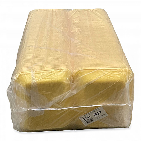 Meat Trays, #8P, 10.8 x 8.82 x 1.5, Yellow, Foam, 200/Carton (8PYEL)