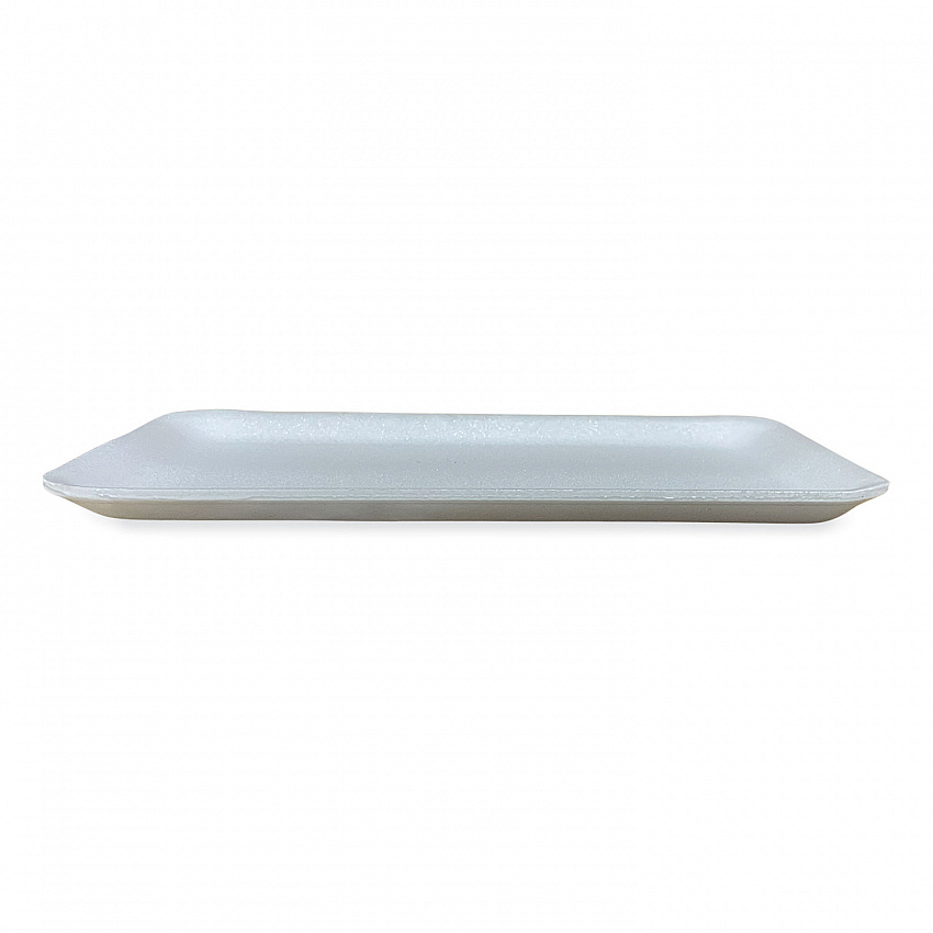 Meat Trays, #10S, 10.93 x 5.75 x 0.63, White, Foam, 500/Carton (10SWH)