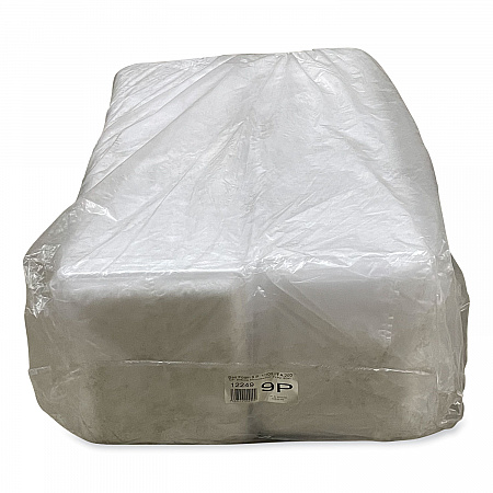 Meat Trays, #9P, 12.25 x 9.25 x 0.62, White, Foam, 200/Carton (9PWH)
