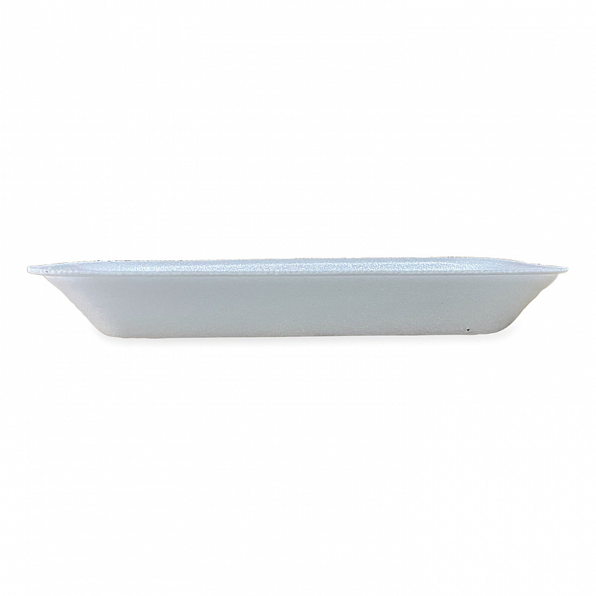 Meat Trays, #1.5, 8.38 x 3.94 x 1.1, White, Foam, 1,000/Carton (15WH)