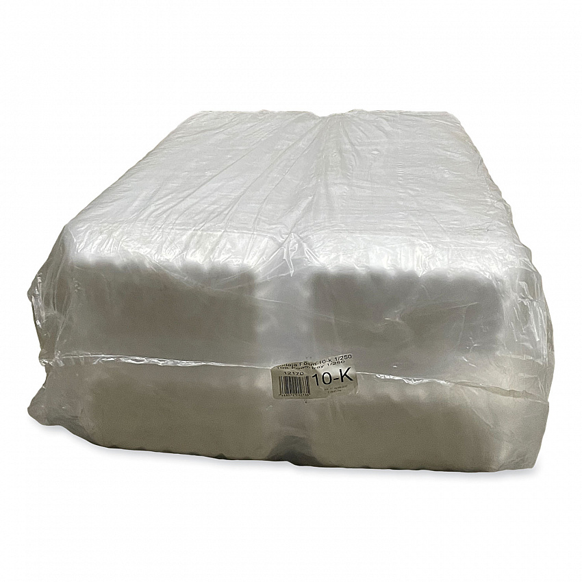 Meat Trays, #10K, 10.75 x 5.95 x 1.87, White, Foam, 250/Carton (10KWH)