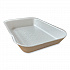 Meat Trays, #2D, 8.56 x 6.1 x 1.2, White, Foam, 500/Carton (2DWH)