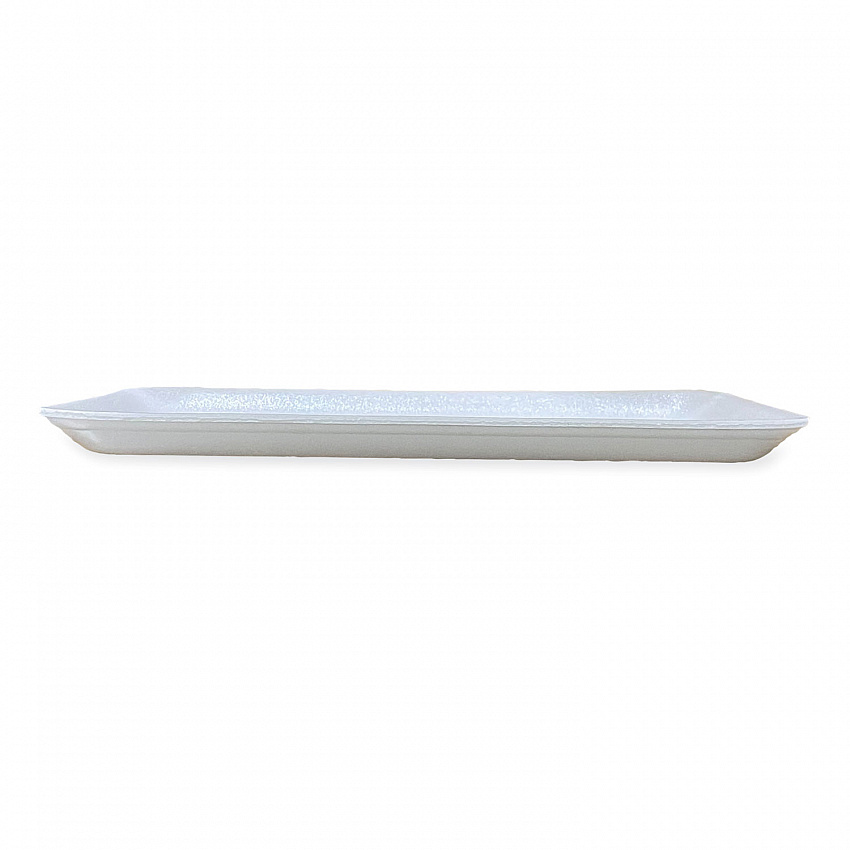 Meat Trays, #1525, 14.5 x 8 x 0.75, White, Foam, 250/Carton (1525WH)