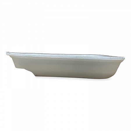Meat Trays, #1, 5.38 x 5.38 x 1.07, White, Foam, 500/Carton (1WH)