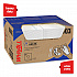 X80 Foodservice Towel, Kimfresh Antimicrobial Hydroknit, 12 x 23.4, Unscented, White/Blue Stripe, 150/Carton (06280)
