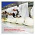 X80 Foodservice Towel, Kimfresh Antimicrobial Hydroknit, 12 x 23.4, Unscented, White/Blue Stripe, 150/Carton (06280)