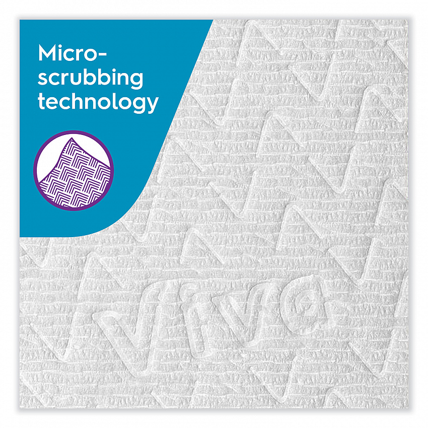 Multi-Surface Cloth Choose-A-Sheet Kitchen Roll Paper Towels 2-Ply, 11 x 5.9, White, 83/Roll, 6 Rolls/Pack, 4 Packs/Carton (49413)