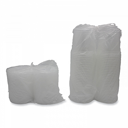 Plastic Deli Container with Lid, 24 oz, Clear, Plastic, 240/Carton (DELI24OZ)