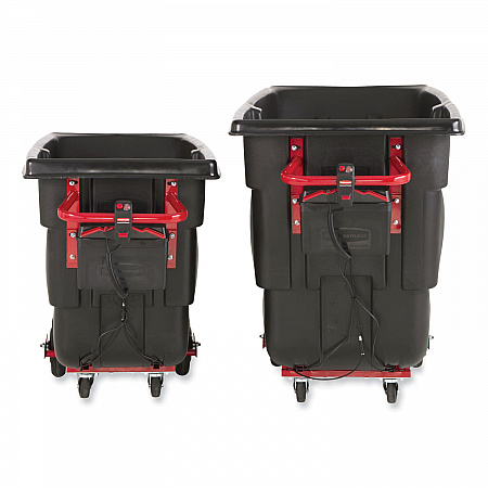 1 cu yd Motorized Roto Tilt Truck, 1,000 lb Capacity, Black (2173662)