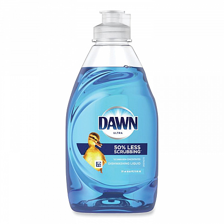 Liquid Dish Detergent, Dawn Original Scent, 7.5 oz Bottle, 12/Carton (08285)