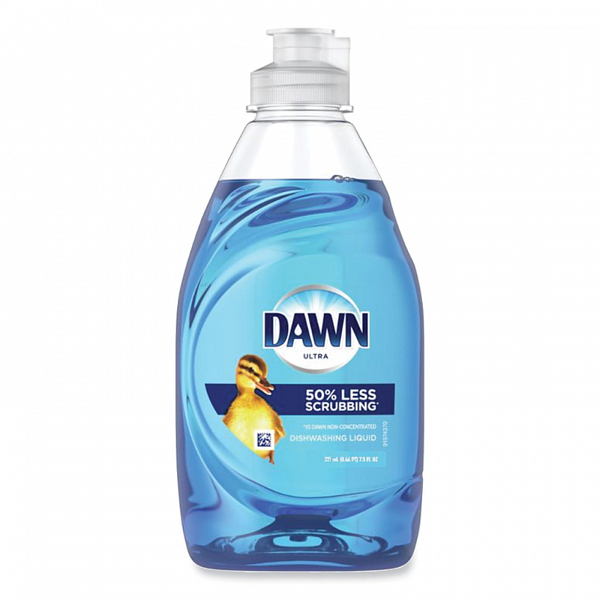 Liquid Dish Detergent, Dawn Original Scent, 7.5 oz Bottle, 12/Carton (08285)