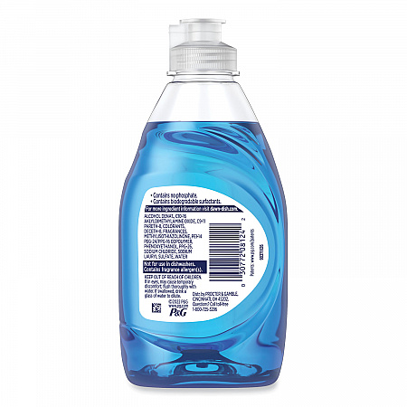 Liquid Dish Detergent, Dawn Original Scent, 7.5 oz Bottle, 12/Carton (08285)