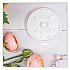 Lift n' Lock Plastic Hot Cup Lids, Fits 8 oz Hot Cups, White, 1,000/Carton (8FTL)