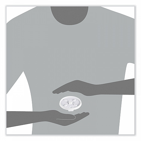 Lift n' Lock Plastic Hot Cup Lids, Fits 8 oz Hot Cups, White, 1,000/Carton (8FTL)