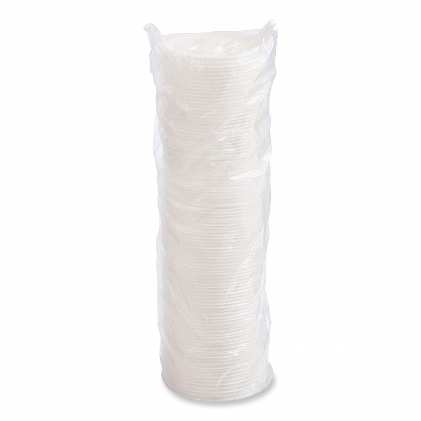 Lift n' Lock Plastic Hot Cup Lids, Fits 8 oz Hot Cups, White, 1,000/Carton (8FTL)