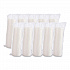 Cold Cup Lids, Fits 8 oz to 32 oz Cold Cups/Containers, Plastic, Translucent, 100/Sleeve, 10 Sleeves/Carton (20SL)